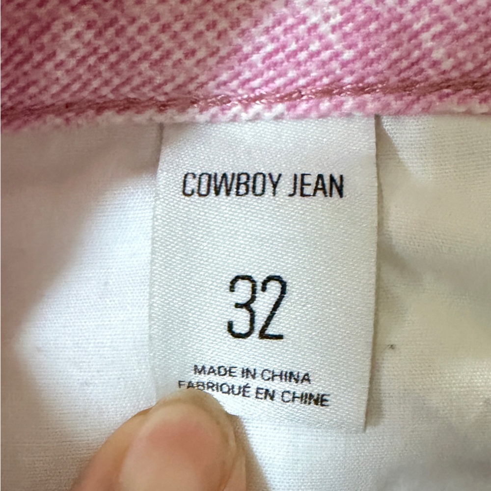 BDG Women's Light Pink Tie-dye Cowboy Jeans Size 32‎ - Picture 5 of 12